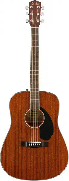 Акустическая гитара Fender CD-60S Dreadnought All-Mahogany Gloss Natural