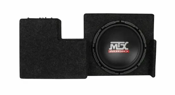 MTX F-150EX-09A 10" Amplified Sub Enclosure for Ford F-150 Super Cab