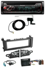 Pioneer DAB CD MP3 USB Bluetooth Autoradio für Mercedes GLK (2008-2012)