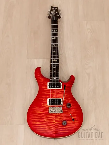 Электрогитара PRS Custom 22 Trem 10 Top HH Blood Orange w/case USA 2020