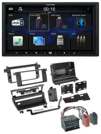 Alpine Bluetooth 2DIN MP3 DAB USB Autoradio für BMW 3er 1999-2002 1 Schalteröffn