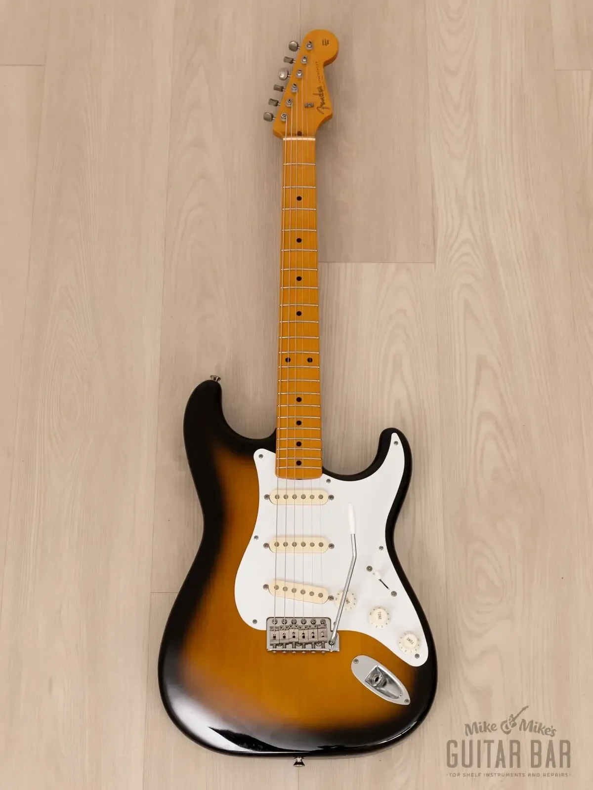 Электрогитара Fender Stratocaster '57 Vintage Reissue ST57 Sunburst Japan 2010