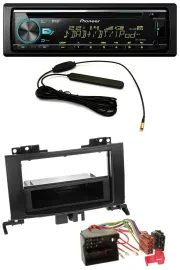 Автомагнитола Pioneer CD/MP3, AUX, DAB, USB для Mercedes Sprinter (с 2006), черный
