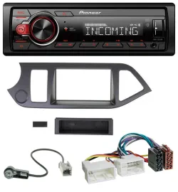 Pioneer Bluetooth USB DAB MP3 Autoradio für Kia Picanto ab 2011 ohne Start-Stop