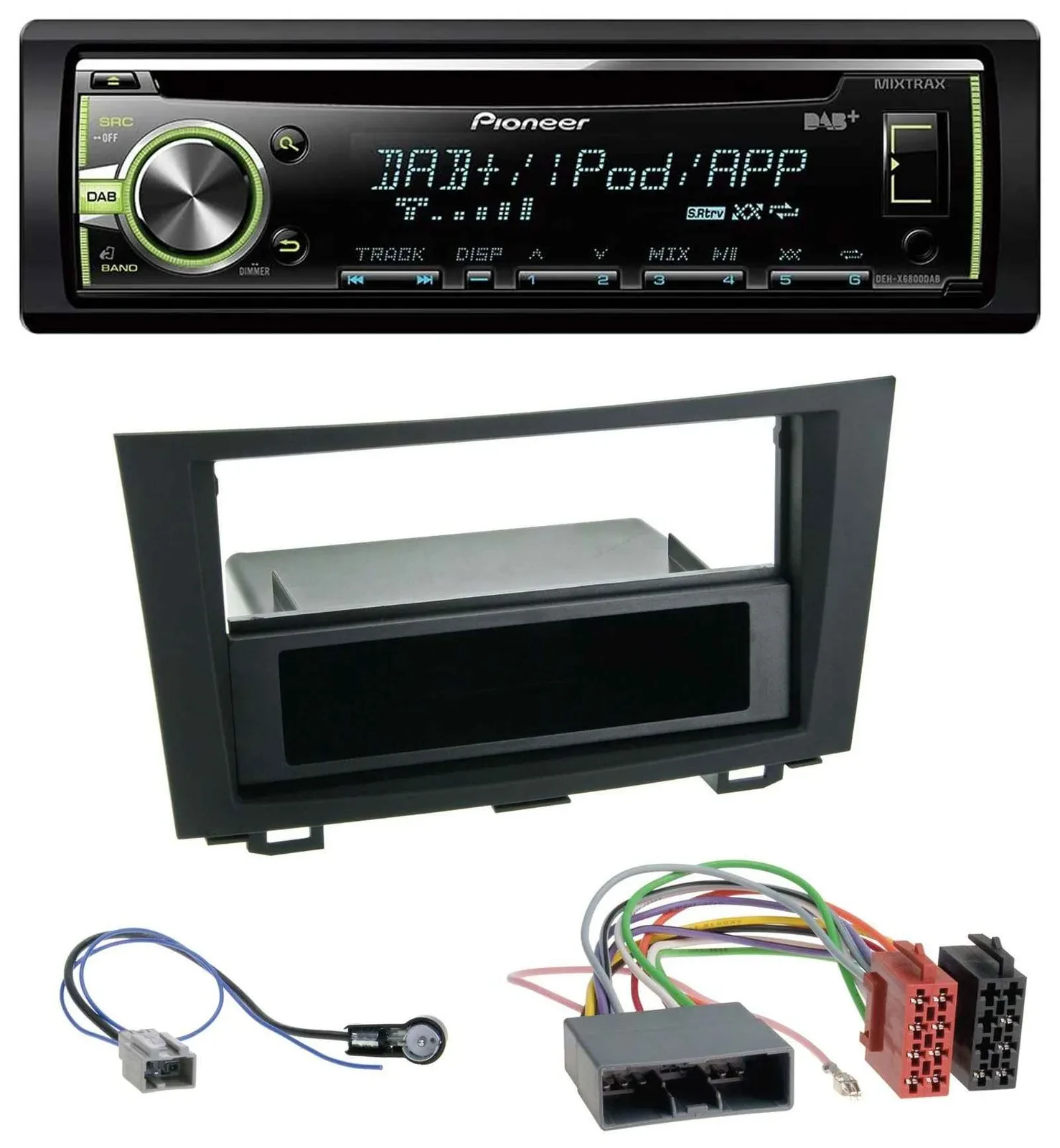 Автомагнитола Pioneer DAB USB MP3 AUX CD для Honda CR‑V (с 2007)