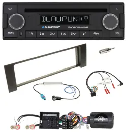 Автомагнитола Blaupunkt Bluetooth DAB CD USB для Audi A4 (2000–2004, B6), разъём Quadlock