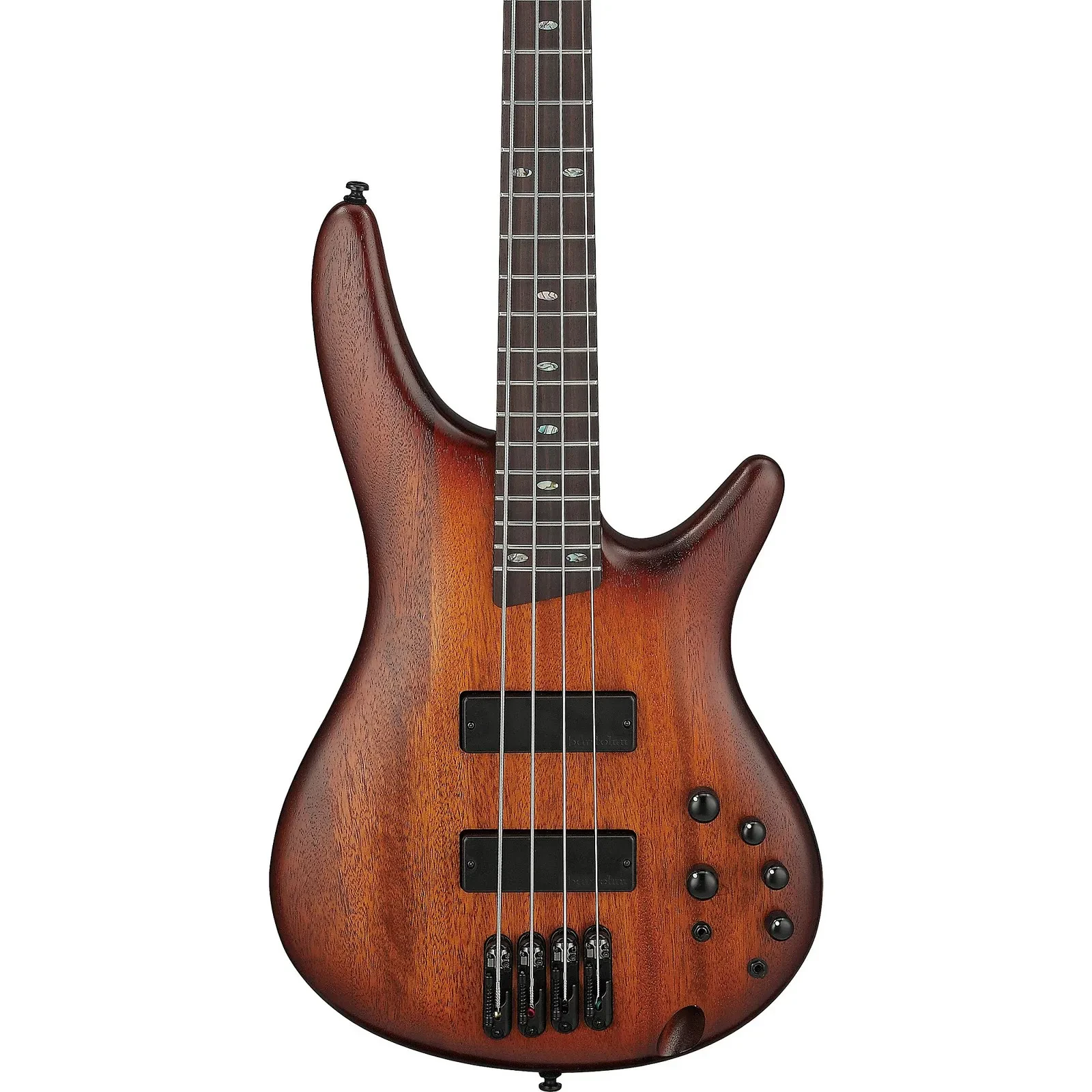 Ibanez SR500A Standard 4-String Bass Guitar, Rosewood, Mahogany Brown Burst