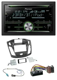 Pioneer Bluetooth MP3 DAB 2DIN USB CD Autoradio für Ford Focus (2011-2014)