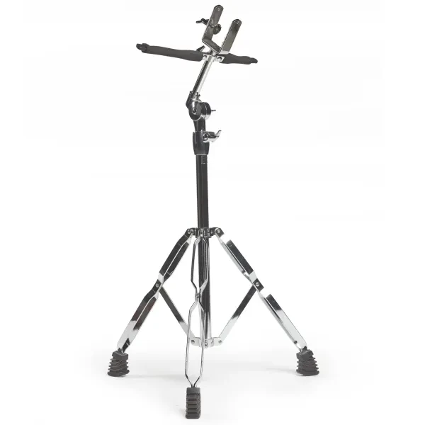 BGS9000 Bongoständer Doppelstrebig Höhenverstellbar 97-134cm Breite Gummifüße