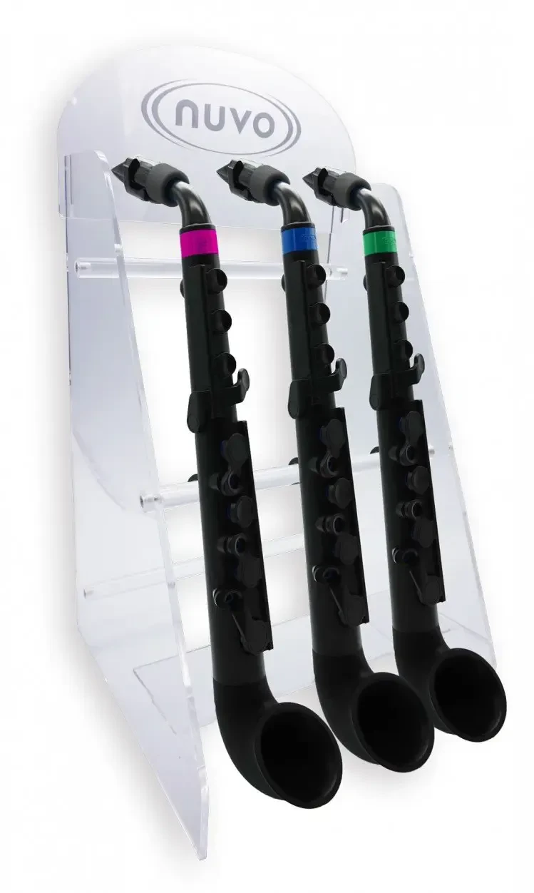 Стойка для саксофона NUVO Acrylic Retail Display (3 x jSax)