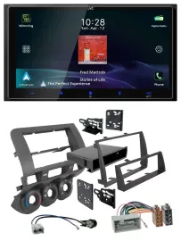 JVC USB Bluetooth 2DIN DAB MP3 Autoradio für Honda Fit 06-07 nur US-Importe