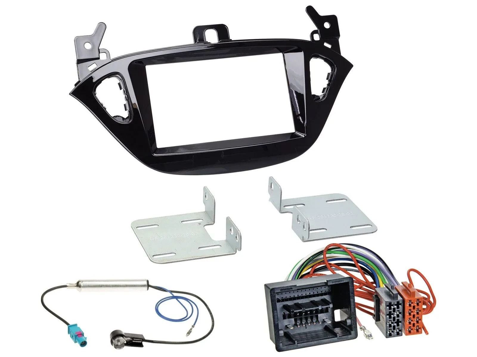 Einbauset Doppel DIN Autoradio für Opel Adam ab 13 Corsa E ab 15