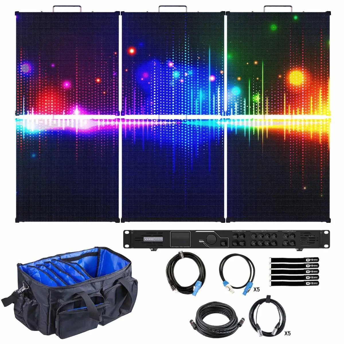ADJ EVS3 LED Video Wall 3x2 System with Controller & Bag idjnow