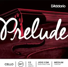 Струны для виолончели D'Addario Prelude J1010 1/2M