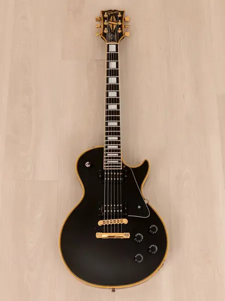 Электрогитара Gibson Les Paul Custom Black Beauty Ebony 1980 USA w/Case