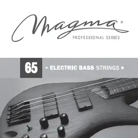 Струна одиночная для бас-гитары Magma Strings BS065N Nickel Plated Steel 065