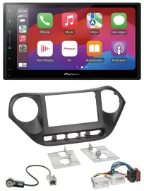 Pioneer DAB USB MP3 Bluetooth 2DIN Autoradio für Hyundai i10 (ab 2013)