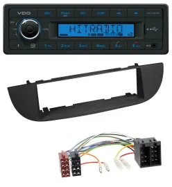 Автомагнитола для Fiat 500 VDO Bluetooth, USB, AUX, MP3 черная