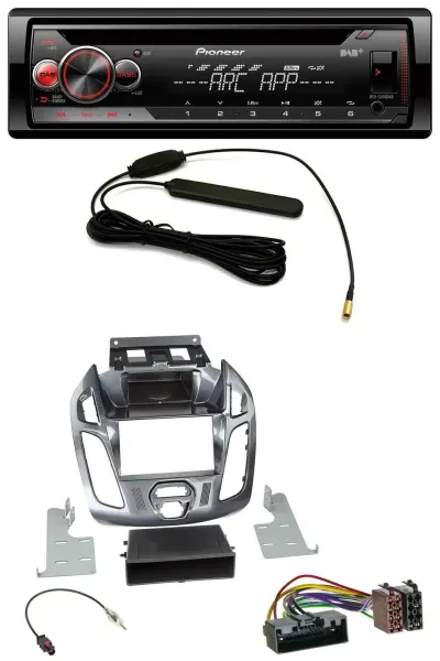 Pioneer CD USB AUX DAB MP3 Autoradio für Ford Connect Transit 12-18 ohne Display