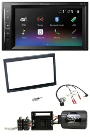 Pioneer DAB Lenkrad 2DIN Bluetooth USB Autoradio für Citroen C2 C3 Berlingo Jump