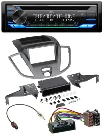 Автомагнитола для Ford Transit V363 (2014–2018) JVC Bluetooth, MP3, USB, DAB, CD