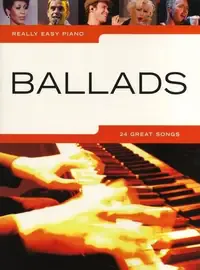 Ноты MusicSales REALLY EASY PIANO BALLADS PF SOLO BOOK