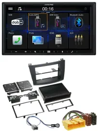 Автомагнитола для Mazda 3 (2009–2013) Alpine 2DIN Bluetooth DAB USB MP3