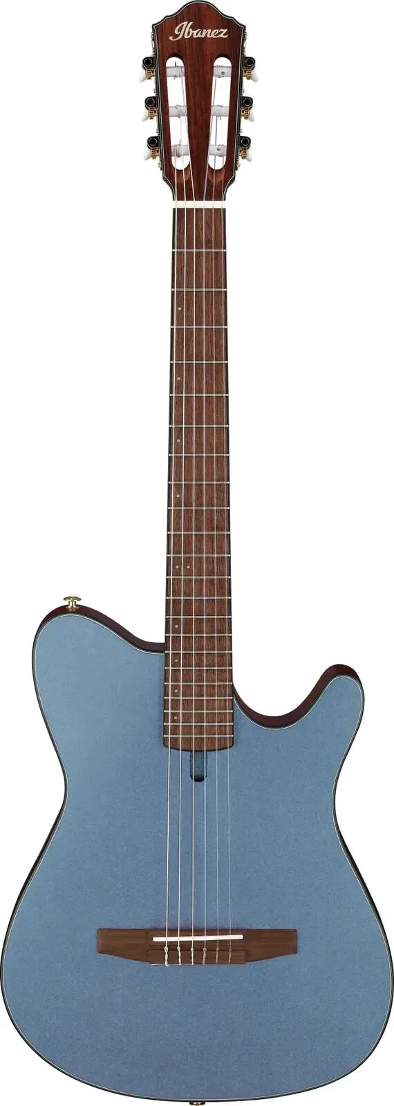 Электроакустическая гитара Ibanez FRH10N-IBF нейлоновые струны, 4/4, цвет Indigo Blue Flat