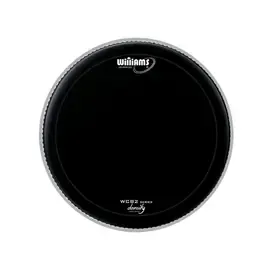 Пластик для барабана Williams 8" Density Coated Black WCB2