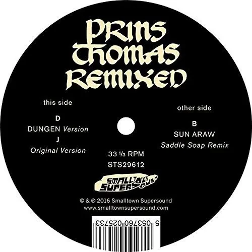 Виниловая пластинка Prins Thomas - Dungen/Sun Araw Remixes [New Vinyl LP] Remixes