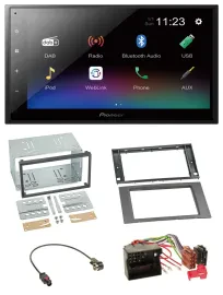 Pioneer USB Bluetooth DAB 2DIN MP3 Autoradio für Ford Fusion Kuga Transit 05-12