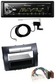 Автомагнитола Pioneer Bluetooth DAB USB MP3 для Toyota Corolla Verso (2004–2009) черная
