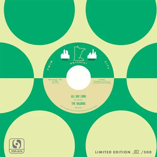 Виниловая пластинка Valdons - All Day Long B/w Love Me, Leave Me [New 7" Vinyl]