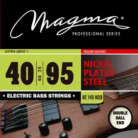 Струны для бас-гитары 40-95 Magma Strings BE140NDB Double Ball End