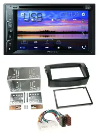 Автомагнитола для Toyota RAV4 (2006–2013) Pioneer 2-DIN, Bluetooth, USB, DVD, DAB, MP3