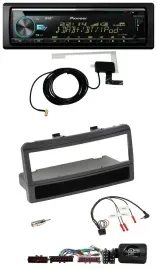 Автомагнитола Pioneer MP3/CD/USB/DAB, поддержка управления на руле, совместимая с Ford Focus/Escort/Fiesta, чёрная