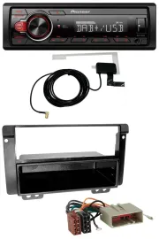 Pioneer 1DIN MP3 DAB USB AUX Autoradio für Landrover Freelander 2004-2007