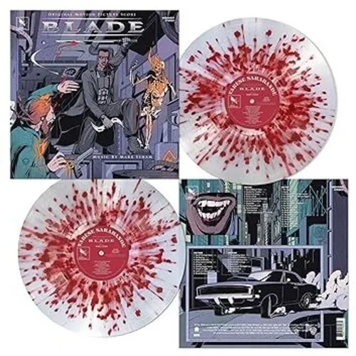 Виниловая пластинка Mark Isham - Blade (Original Soundtrack) [New Vinyl LP] Clear Vinyl, Red, Deluxe