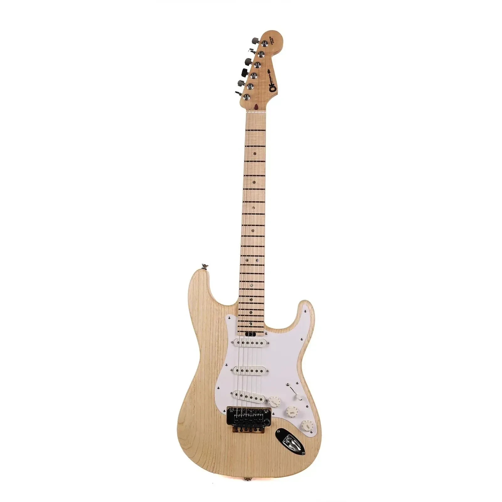 Электрогитара Charvel Custom Shop USA So-Cal SSS Ash Natural Oil