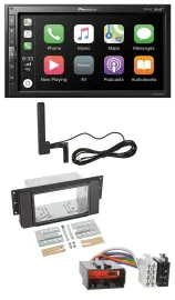 Pioneer USB 2DIN Bluetooth DAB MP3 Autoradio für LandRover Free Lander 2007-2010