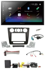 Автомагнитола для BMW 1 серии Pioneer 2 DIN, USB, Bluetooth, DAB, поддержка кнопок на руле