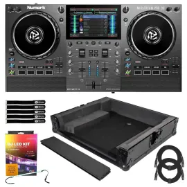 DJ-контроллер с джогом Numark MIXSTREAM PRO GO с аксессуарами