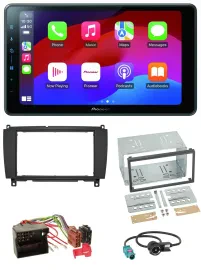 Pioneer Bluetooth 2DIN USB MP3 DAB Autoradio für Mercedes CLK C209 A209 04-10
