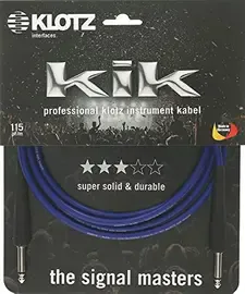 Инструментальный кабель Klotz KIK3.0PPBL KIK 3 м