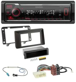 Kenwood MP3 Bluetooth USB DAB Autoradio für Dacia Duster (ab 2021)