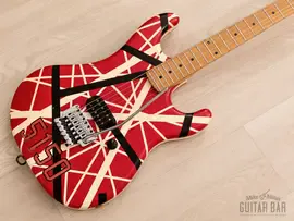 Гитара 1990s ESP EVH Frankenstrat 5150 VH-250 Striped w/ Floyd Rose, Japan