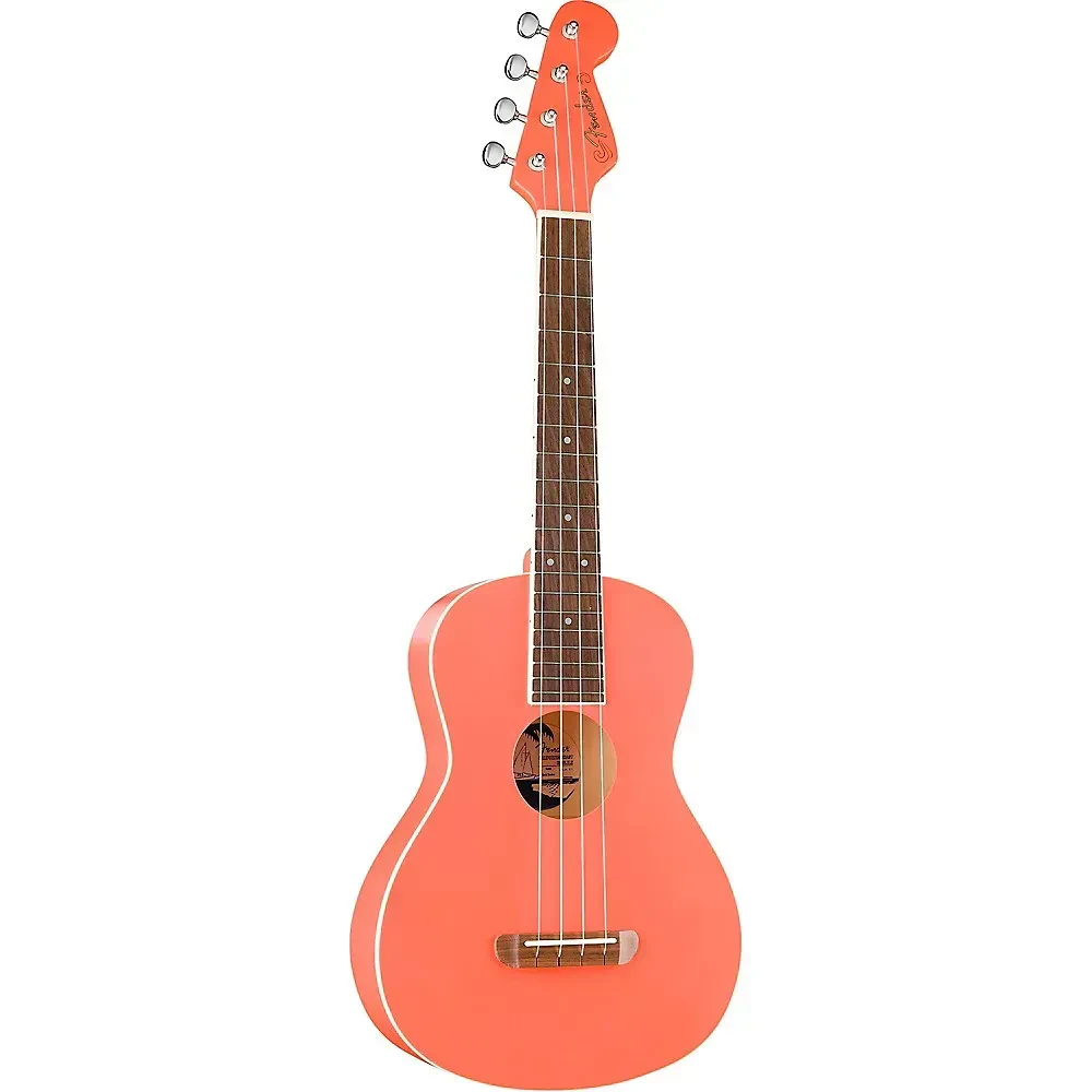 Укулеле тенор Fender Avalon Limited-Edition 17" Tahitian Coral