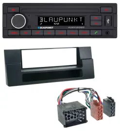 Blaupunkt DAB MP3 Bluetooth USB Autoradio für BMW X5 E53 5er E39 Rundpin Ablagef