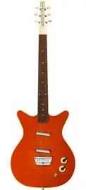 Электрогитара полуакустическая Danelectro '59 Divine Flame Maple