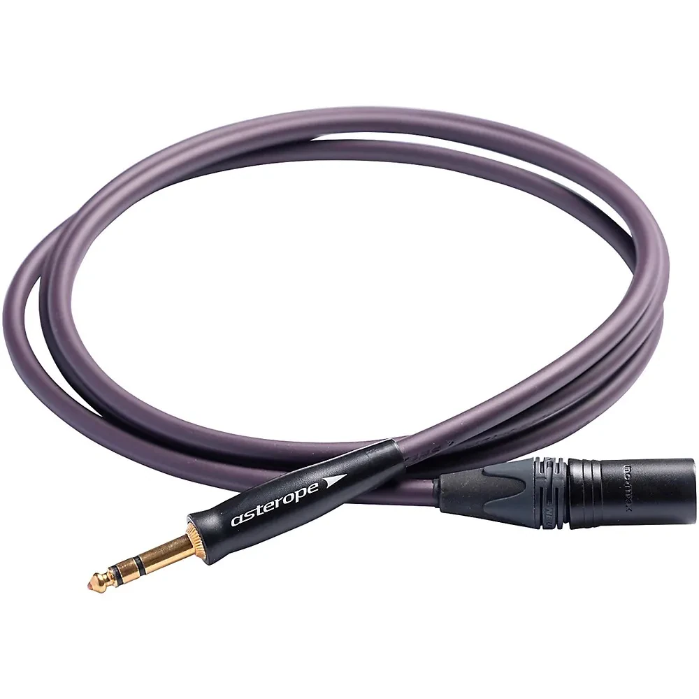 Микрофонный кабель Asterope Pro Studio TRS (M) – XLR (M) 15 ft